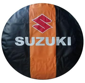 WEQTYSAB Auto-Reserveradabdeckung, für Suzuki Swift V Hatchback 2010-2017 Anti UV-Reifenschutz Reifenaufbewahrung Waterproof Staubdicht Reifenbezug Reifenschutzhülle,15in
