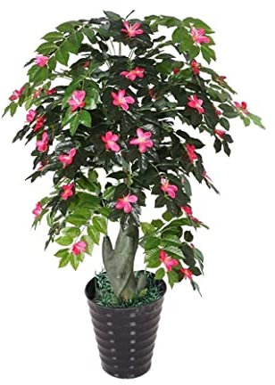 HPTHLY Fake Tree Artificial Tree Faux Tree 170cm Azalea Artificial Tree Bonsai Interior Decoration Fake Flowers Plants Plastic Fake Tree Fake Plants Greenery Artificial Trees Fake Plants Faux Plants