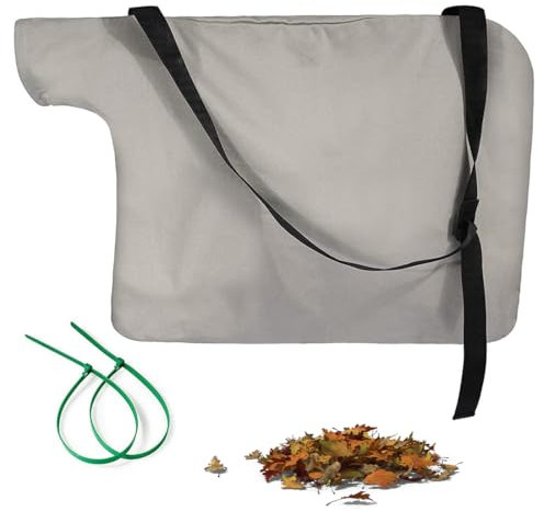 QIBZI Accessori per aspiratori e soffiatori da giardino,Sacco per sottovuoto per esterni, sacchetto per soffiatore per foglie, sacchetto per sottovuoto per macchine per foglie, adatto a vari modelli