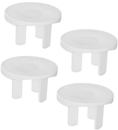 DIYEAH 4pezzi Tappi Per Prese Elettriche Protezione Per Prese Sicurezza Per Ragazzo Ragazza Ragazza Coperture Per Muro Design Semplice e Pratico