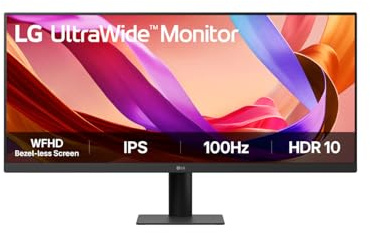 LG Monitor UltraWide 29U511A - Pantalla IPS WFHD de 29 Pulgadas (2560 x 1080), 100Hz, sRGB 99%, HDR10, Cuidado de los Ojos, Soporte Ajustable en Altura, Pantalla ultraancha 21:9 para multitarea