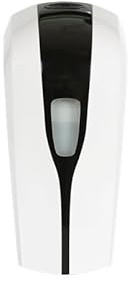 Efbe Automatischer Desinfektions- & Seifenspender, 1000ml Füllvolumen, Infrarot-Sensor, Wandmontage, Weiß-Schwarz
