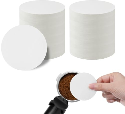 TranRantic 1000 Pcs Coffee Filters, 6.4cm Filter Paper for Aeropress | for Moka Pot, for AeroPress Filter Papers Replacement Accessories