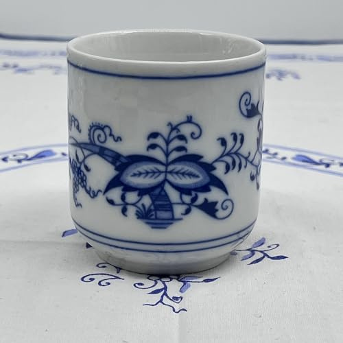 Generisch Antiguo/Vintage Original Cebolla Mini Taza (Dubí, Czechoslovakia)
