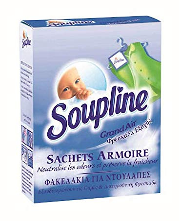 soupline Great Outdoor Doftande Armoire Sachets & 3 Krokar — 2-pack