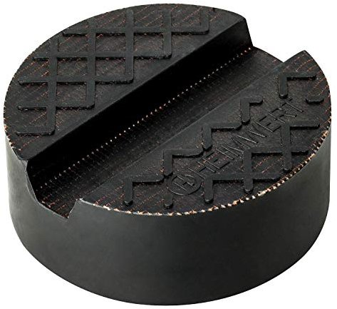 Heimwert Wagenheber Gummiauflage Universal Auflage - Hochfeste und rutschfeste Profi Qualität - Gummi Adapter passend für BMW Mercedes VW u.a. I Hartgummi Jack Pads Unterleggummi Hebebühne