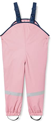 Playshoes Unisex Kinder Wind- und wasserdichte Regenhose Regenbekleidung Matschhose Regenlatzhose Fleece-Futter