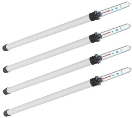 Milisten 4pezzi Indicatore Acqua in Plastica Resistente Misuratore Per Piante in Vaso Promemoria Di Carenza d Acqua Utilizzabile Per Tutti i Tipi Di Piant Interno Esterno