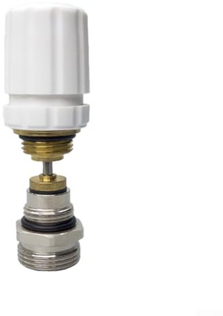 Heating Circuit Distributor Valve Insert Made of Brass for Underfloor Heating Systems