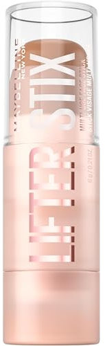 Maybelline New York - Stick Visage Multi-Usages - Look Naturel et Structuré - Unifie et Illumine le Teint, Sculpte le Visage, Corrige les Imperfections - Lifter Stix - Teinte : 65