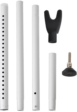 Barra di sicurezza per porta resistente, regolabile in ferro antifurto, fermaporta rinforzato per casa, appartamento, viaggi e sicurezza in hotel, base antiscivolo, 100 x 2 x 2 cm