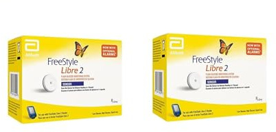 Libre 2 Sensor zur kontinuierlichen Überwachung der Glukose Blitzsystem zur Selbstüberwachung 2 Stück two pieces new + Becopa® Gutschein