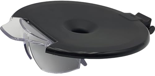 NaschLager Coperchio per brocca in vetro, compatibile con Braun Aromaster Classic KF47/KF47/1 (10 tazze), porta aroma, BR64076631 AS00000039, adatto per KF32/KF36/KF37/KF43/KF43T/KF63/KF67/KF83/KF85
