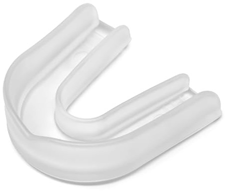 Everlast Protège-Dents de Boxe Simple (Transparent) | Thermoformable, canal de respiration, boîte de rangement, sparring, entraînement, adulte