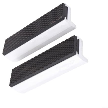 HEIBTENY Schraubstock-Schutzbacken, 75 mm, weiches Gummi über Aluminiumlegierung, mit integrierten Magneten für sicheren Halt und Werkstückschutz, Ersatz-Backenpolster