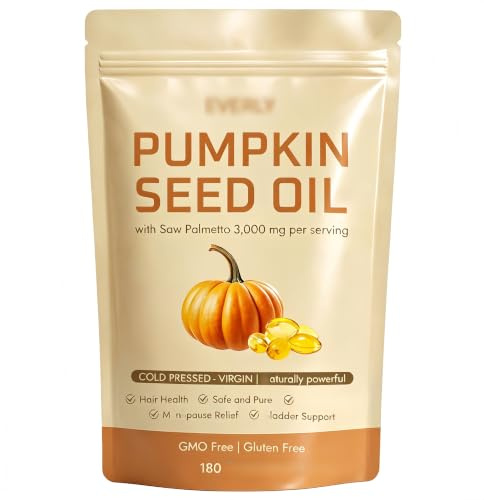 Olio di semi con Saw Palmetto,Nuovo Olio di semi di zucca spremuto a freddo