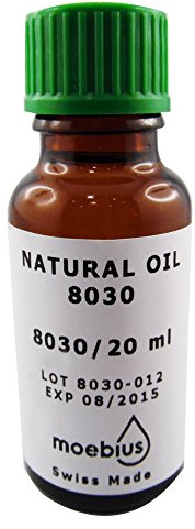 Moebius 8030 for Clocks Genuine Swiss Made - Olio naturale per bottiglie, strumento di riparazione, 20 ml, classico