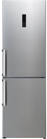 HISENSE kgnf 326 EL Réfrigérateur/Congélateur/185 cm Hauteur/244 kWh/an/93 L Partie Congélateur/touchcontrol Surface de commande/Acier inoxydable Look Classe énergétique A+++ Acier inoxydable