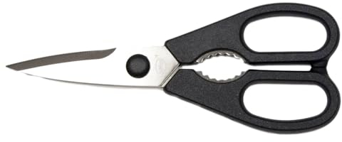 Sanelli Forbice Da Cucina Professionale Smontabile 20 Cm. Acciao inox Manico Plastica, nero