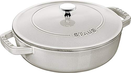 Staub Chistera Gusstopf mit Deckel Regeneffekt