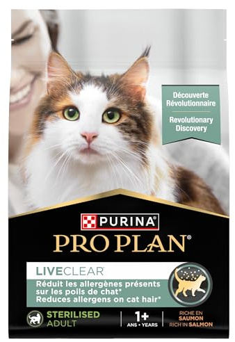 Proplan - Croquettes Proplan Liveclear Sterilised Saumon pour Chat Stérilisé - Sac De 2,8 Kg