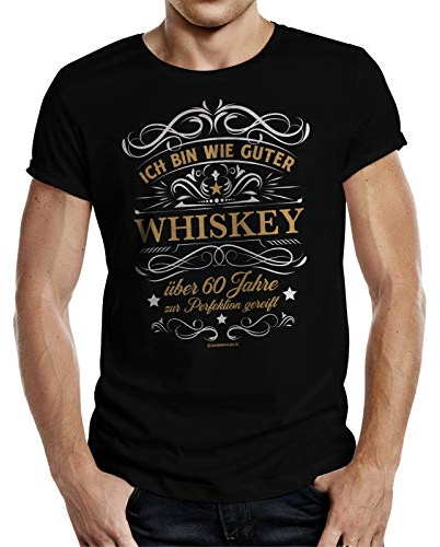 RAHMENLOS Das Geschenk 60. Geburtstag für Männer: Ich Bin wie guter Whiskey