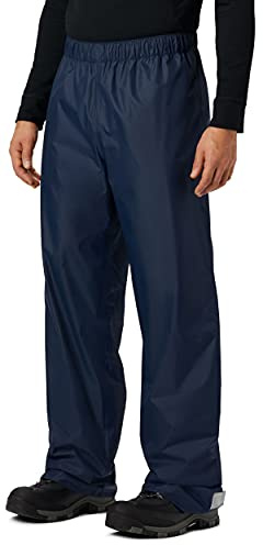 KOUDYEN Pantalones Lluvia Impermeable Hombre Ligero Transpirable Pantalones Trekking Ciclismo Moto Hombre Aire Libre para Esqui Excursión Caminar Pesca