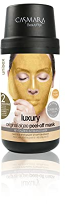 CASMARA - Mascarilla Facial de Oro 24K (2 ud), Skincare Kit, Cosmetica Alta Gama, Mascarillas Peel-Off Revitalizantes, Cuidado de la Piel e Hidratación Intensa
