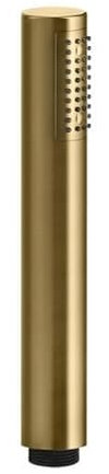 Gessi Rilievo Antikalk-Stab-Handbrause, Kunststoff-Version, D32 mm, 1-Strahlart, PVD-Farben in Metall-Ausführung, 14372, Farbe: Messing gebürstet PVD