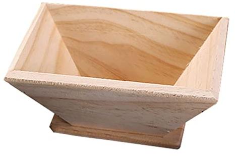 OUNONA Wooden Quadrangular Rice Mold for Making DIY Kitchen Food Mold Tool for Rice Dumpling Preparation