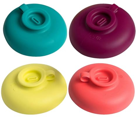 Drip Free Popsicle Holder, 4 Ice Lolly Holder Drip Catcher, Drizzle Popsicle Holders for Kids, Mess Free Frozens Treats Holder, Silicone Popsicle Molds for Outdoor Activities, Summer Days