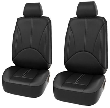 AWEDRRE 4pcs Auto-Sitzbezug 2 Vordersitzbezüge, Für Fo-rd Fiesta Active 2018-2021/Fo-rd Figo 2010-2018 wasserdicht Auto Vordersitze Autositzbezug, Auto-Zubehör Innenraum,F