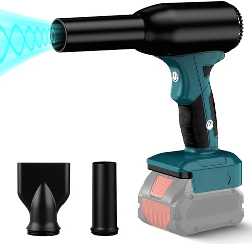 Upgrate Jet Dry Blower for Bosch Professional 18V GBA Battery,400G Wind Pressure,High Power 500W,Compressed Air Duster,Super Jet Fan Blower,Mini Turbo Jet Fan, Mini Jet Blower for Drying, Cleaning