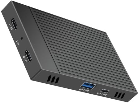 Ldabrye Doppio Enclosure 10Gbps Stati Solidi Recinzione Disco In Alluminio Stati Solidi Cassa Recinzione Disco Per 2280/2260/2242/2230 Solid States Disk