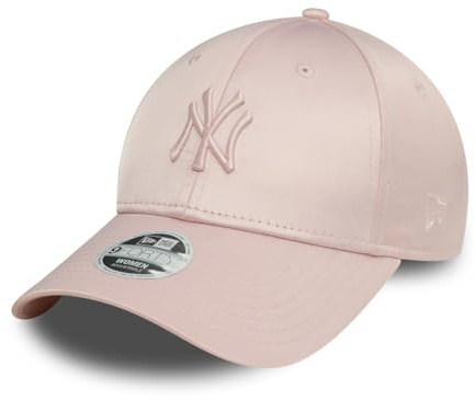 New Era WMNS Satin 9Forty Adjustable Damen Cap NY Yankees Rosa, Size:OneSize
