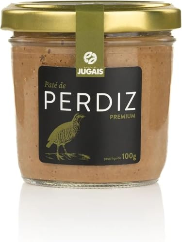 Partridge Pâté 100g – Traditional Game Meat Spread – Gourmet Portuguese-Style Pâté – Rich and Savoury Flavour – Ideal for Crackers, Bread or Tapas
