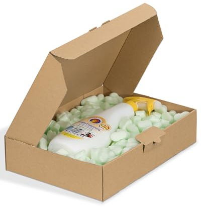 KK Verpackungen Versandkartons 350 x 250 x 80 mm für DHL Kleinpaket | 100 Stück, Faltschachteln für portooptimierte Warensendungen