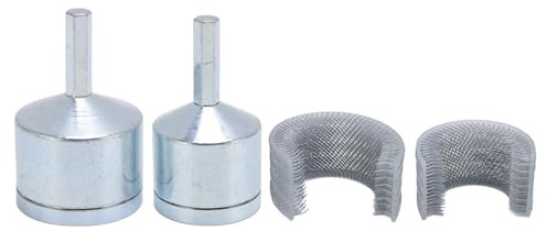 Ensemble de nettoyeur de tuyaux en cuivre, nettoyage efficace, perceuse électrique, brosse métallique, acier allié de 3/4 pouces [usage industriel]