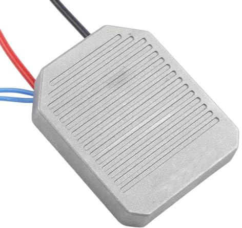 Auratrove Placa de control de interruptor para motosierra eléctrica de litio de 10/12 pulgadas, placa de circuito controlador de línea de repuesto, pieza de reparación de metal de plástico 61 x 51 mm