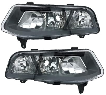 HZ-DESIGN 1 Satz Nebelscheinwerfer NSW Set Links und Rechts H8 kompatibel mit Polo 6R 6C ab 04/2014