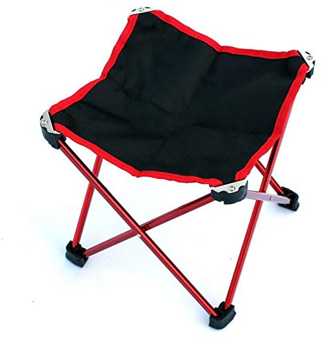 Sedile da giardino Sedia in tela Pieghevole Pieghevole Sgabello da campeggio, Sgabello da campeggio pieghevole Portatile Pieghevole Pieghevole Sedie da pesca Pieghevole Ultra-Light Sgabello pieghevole