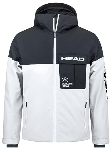 HEAD Race NOVA Jacke Herren, Schwarz/Weiß