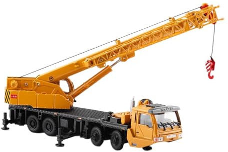 MagiDeal Autogru Veicoli da Costruzione Giocattoli Camion Giocattolo in Scala 1:55, Miniatura, Regalo per Bambini, Modello pressofuso in Lega Giocattolo per