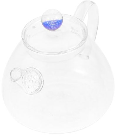 Ciieeo Aus Glas Wasserkocher Mit Filter 250 Ml Für Zuhause Und Büro Für Tee Blumentee