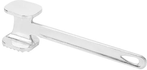 Akozon Herramienta Ablandadora de Carne de Aleación de Aluminio Resistente - Mazo para Carne para Carne de Res, Aves y Cerdo Perfectamente Ablandadas - Esencial de Cocina
