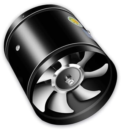 Ventilateur de conduit 4''6''8 ''tuyau Ventilateur D'échappement Ventilateur D'air Tuyau En Métal Ventilation Ventilateur D'échappement For La Livraison Directe(6inch)