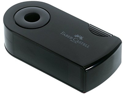 Faber-Castell Sleeve 182700 Taille-Crayon double, noir
