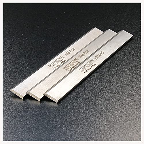 Infinity Cutting Tools Premium Carbide Tipped Planer/Jointer Knife, 12 L x 7/8 W x 1/8 T, 3-Pc. Set