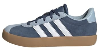 adidas Unisex Kinder VL COURT 3.0 SHOES, Preloved Ink / Cloud White / Wonder Blue, 38 2/3 EU