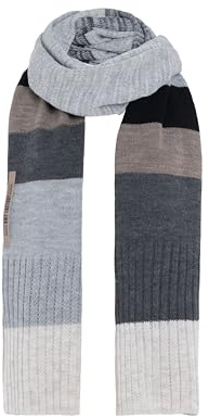 Knit Factory - Dali Halsduk - Light Grey - 200x50 cm